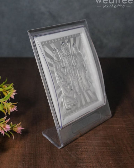 Silver Photoframe With Stand 6.5Inches - Wl1091 German Photo Frame