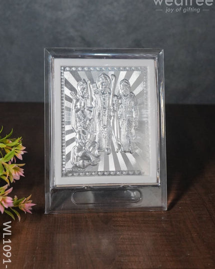 Silver Photoframe With Stand 6.5Inches - Wl1091 Ram Darbar German Photo Frame