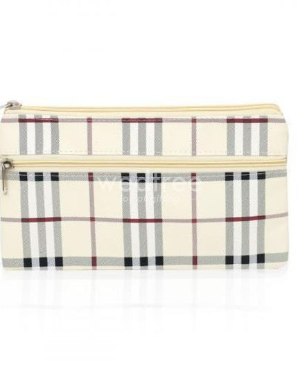 Purse With Stripe Design 10 X 5 Inch Clutches & Purses