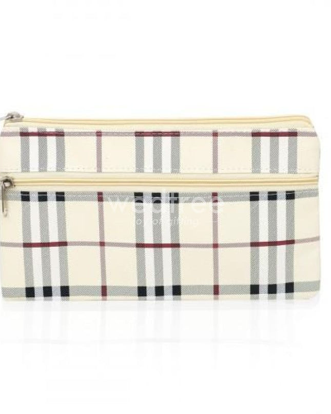 Purse With Stripe Design 10 X 5 Inch Clutches & Purses