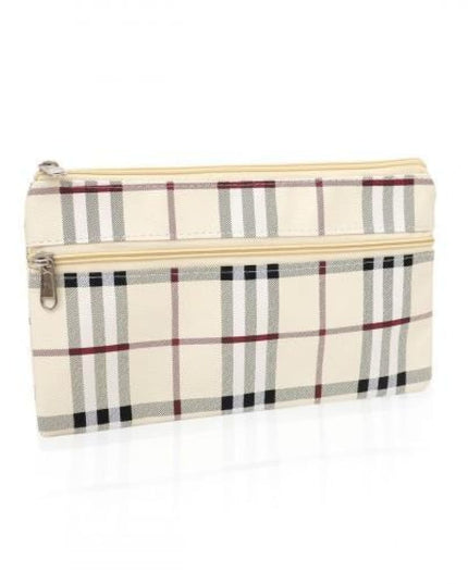 Purse With Stripe Design 10 X 5 Inch Clutches & Purses