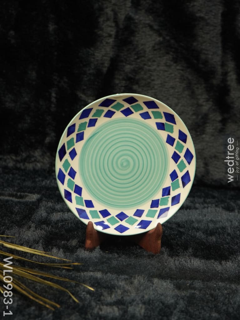 Quarter Plate - 7Inches Wl0983 Ceramics