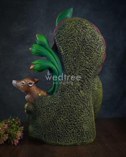 Radha Krishna Idol With Deer - Wl3162 Showpieces