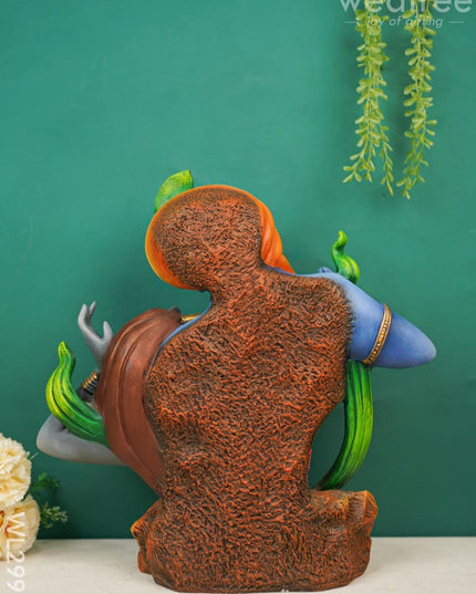 Radha Krishna Idol With Flute - Wl2993 Showpieces