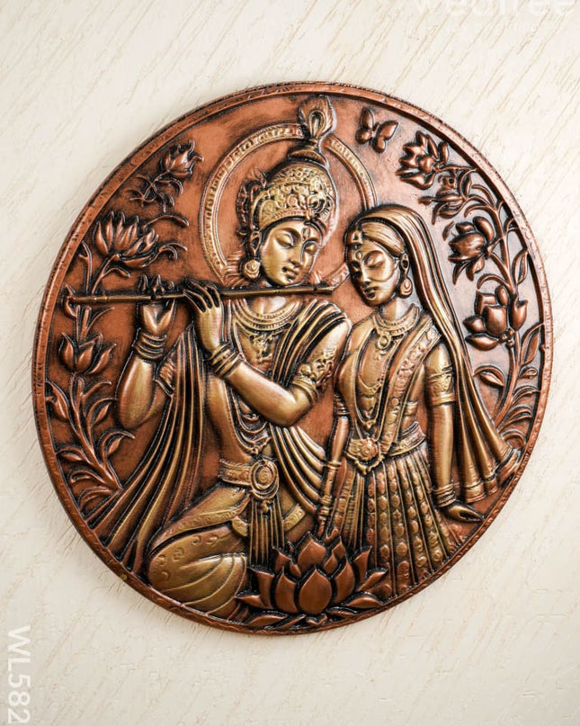 Radha Krishna Wall Hanging Frame - 31 inch - WL5825 - Frames