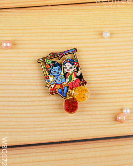 Radhakrishna Haldi Kumkum Set - WBG1720 - Add-ons