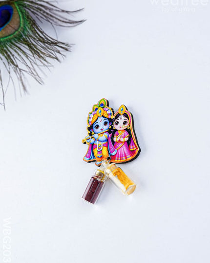 Radhakrishna Kumkum Set - WBG2038 - Add-ons