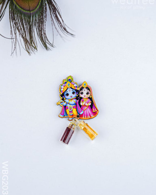 Radhakrishna Kumkum Set - WBG2038 - Add-ons