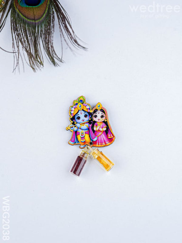 Radhakrishna Kumkum Set - WBG2038 - Add-ons