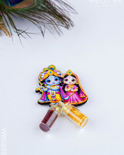 Radhakrishna Kumkum Set - WBG2038 - Add-ons