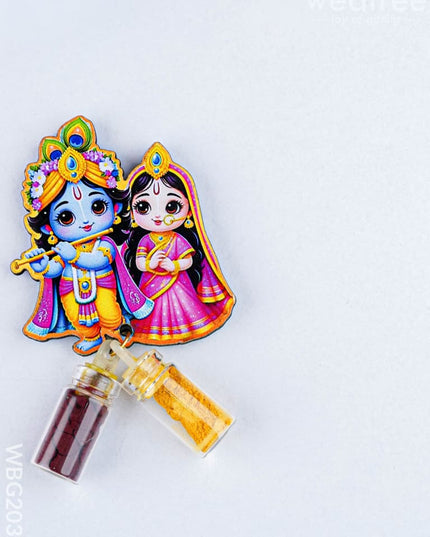Radhakrishna Kumkum Set - WBG2038 - Add-ons