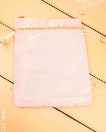 Radhakrishna Print String Bag - 10x8 inch - WBG2121 - String Bags