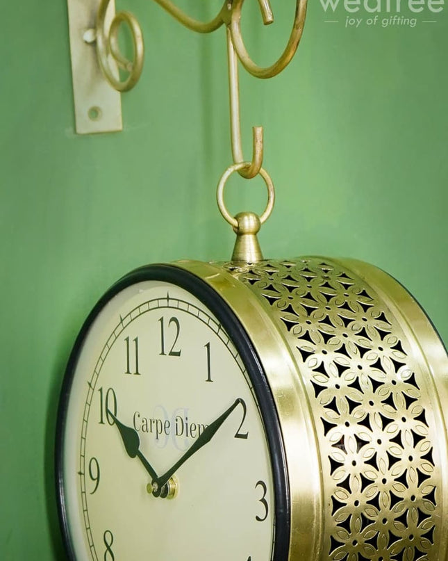 Railway Clock - 8 Inches Wl2026 Wall Clocks