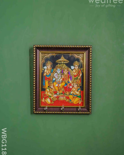 Ram Darbar Frame Key Hanger - Wbg1189 Hangers