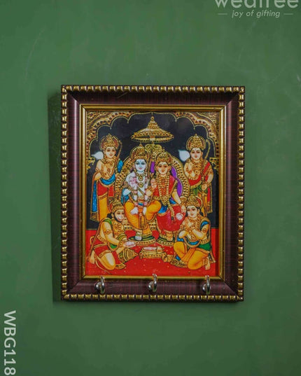 Ram Darbar Frame Key Hanger - Wbg1189 Hangers
