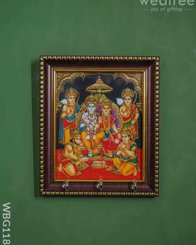 Ram Darbar Frame Key Hanger - Wbg1189 Hangers