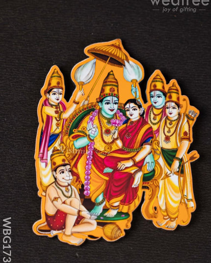 Ram Darbar Fridge Magnet - WBG1735 - Fridge Magnet RG
