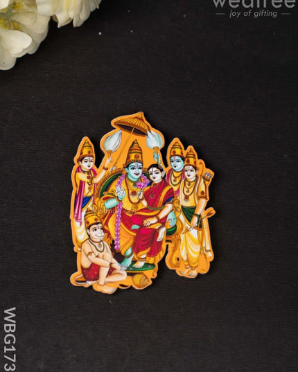 Ram Darbar Fridge Magnet - WBG1735 - Fridge Magnet RG
