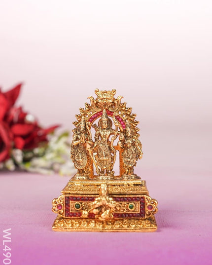 Ram Darbar Kumkum Holder - Gold - WL4904 Divine Gifts