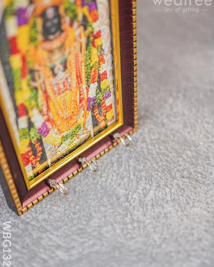 Ram Lalla Tanjore Key Hanger - Wbg1329 Meenakari/Oxi Keyhangers