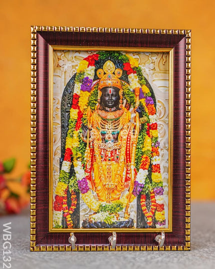 Ram Lalla Tanjore Key Hanger - Wbg1329 Meenakari/Oxi Keyhangers