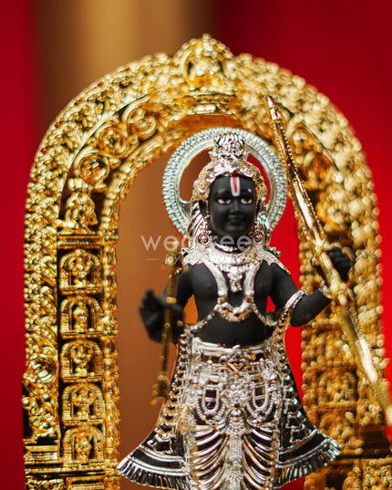 Ram Lalla Statue - Wl3911 German Silver Figurines