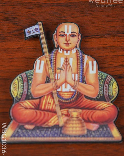 Ramanujacharya Fridge Magnet - Wbg1036-4 Home Decors