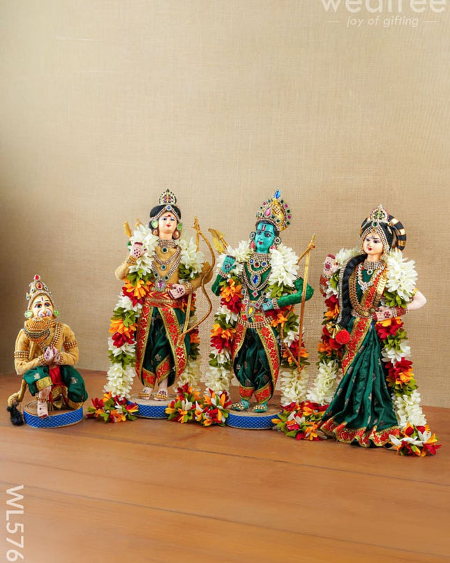Ramar Doll - Set of 4 - WL5765 - Wedding Essentials