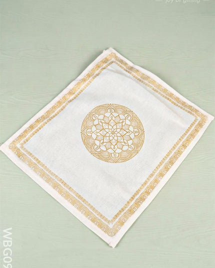 Rangoli Designed Saree Cover - WBG0971 - Saree Bags RG