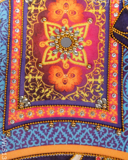 Rangoli - Durga Face with Elephant - WL5131 Divine Gifts RG