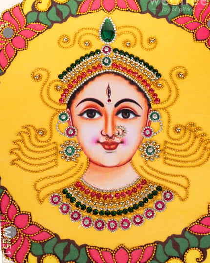 Rangoli - Durga Face with Elephant - WL5131 Divine Gifts RG
