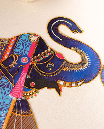 Rangoli - Durga Face with Elephant - WL5131 Divine Gifts RG