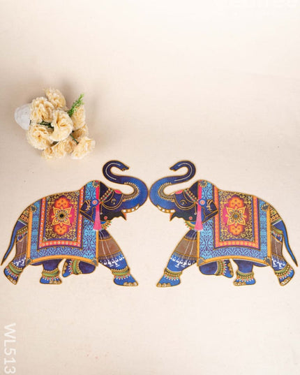 Rangoli - Durga Face with Elephant - WL5131 Divine Gifts