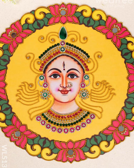 Rangoli - Durga Face with Elephant - WL5131 Divine Gifts RG