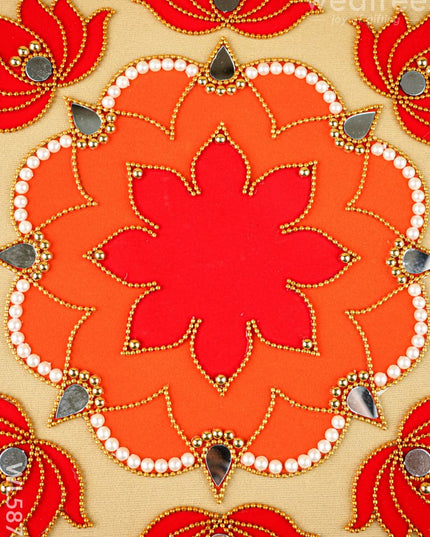 Rangoli - Flower - Lotus - Set of 8 - WL5874 - Rangoli