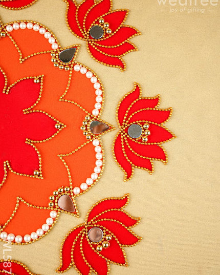 Rangoli - Flower - Lotus - Set of 8 - WL5874 - Rangoli