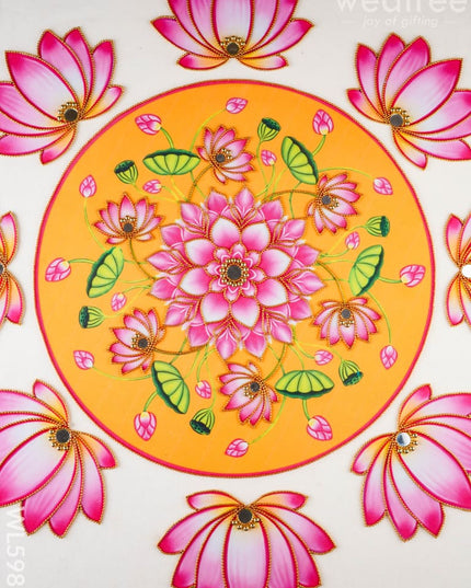 Rangoli: Flower - Set of 8 Lotus Petals - WL5981 - Rangoli