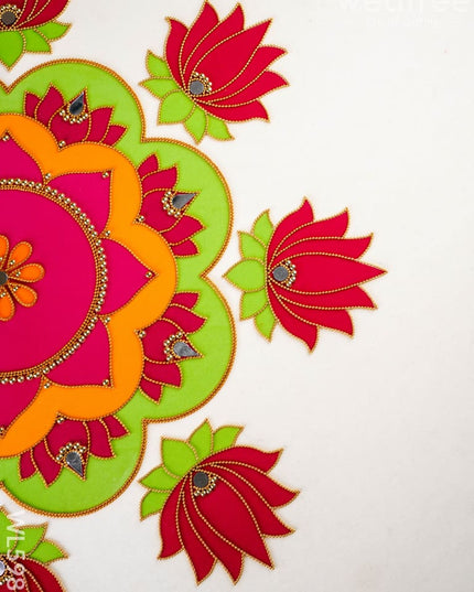 Rangoli: Flower - Set of 8 Lotus Petals - WL5983 - Rangoli