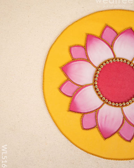 Rangoli - Lotus Design - Set of 2 - WL5160 Divine Gifts