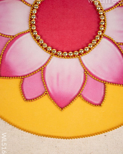 Rangoli - Lotus Design - Set of 2 - WL5160 Divine Gifts