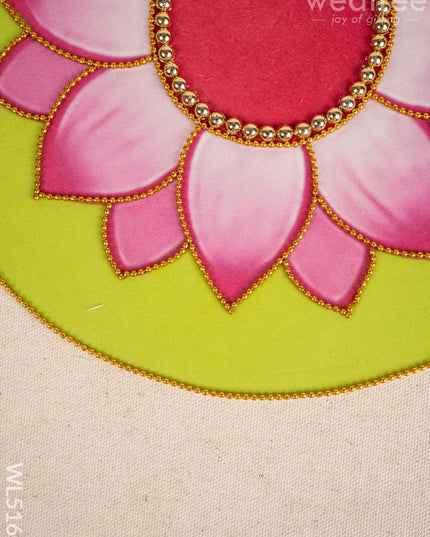Rangoli - Lotus Design - Set of 2 - WL5160 Divine Gifts