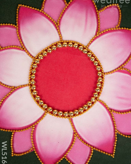 Rangoli - Lotus Design - Set of 2 - WL5160 Divine Gifts