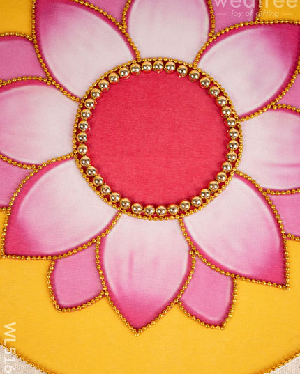 Rangoli - Lotus Design - Set of 2 - WL5160 Divine Gifts
