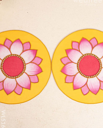 Rangoli - Lotus Design - Set of 2 - WL5160 Divine Gifts