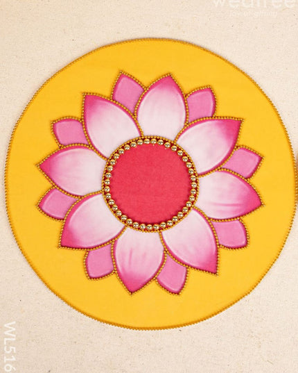 Rangoli - Lotus Design - Set of 2 - WL5160 Divine Gifts