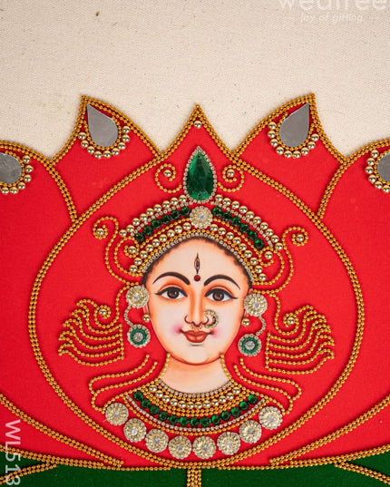 Rangoli - Lotus with Amman Face - WL5136 Divine Gifts