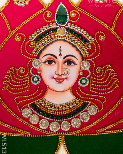 Rangoli - Lotus with Amman Face - WL5136 Divine Gifts