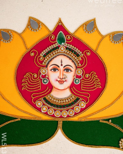 Rangoli - Lotus with Amman Face - WL5136 Divine Gifts