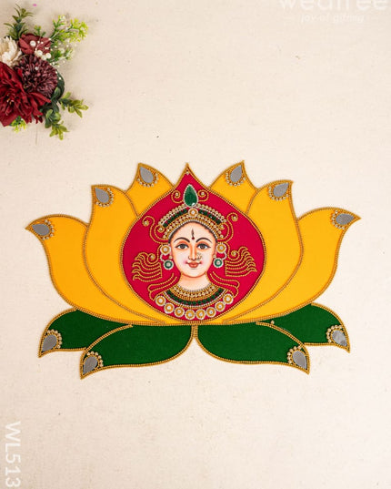 Rangoli - Lotus with Amman Face - WL5136 Divine Gifts