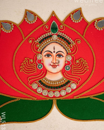 Rangoli - Lotus with Amman Face - WL5136 Divine Gifts